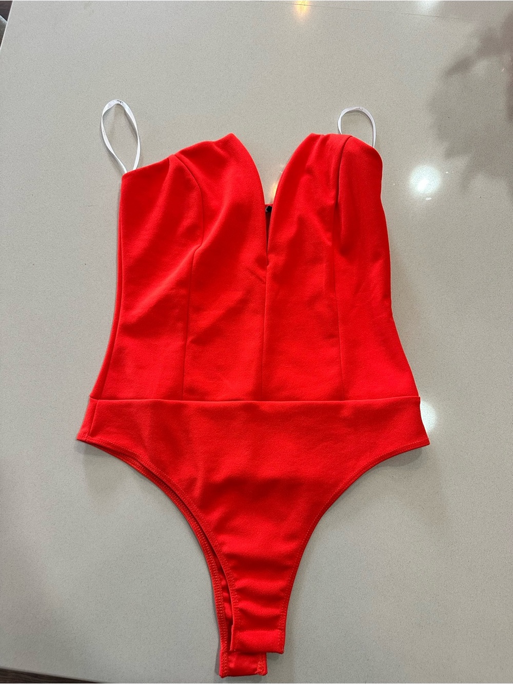 New body suit red